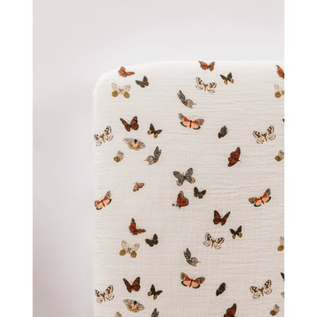 Clementine Kids Butterfly Migration Crib Sheet