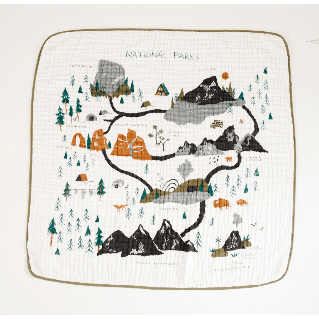 Clementine Kids National Parks Quilt