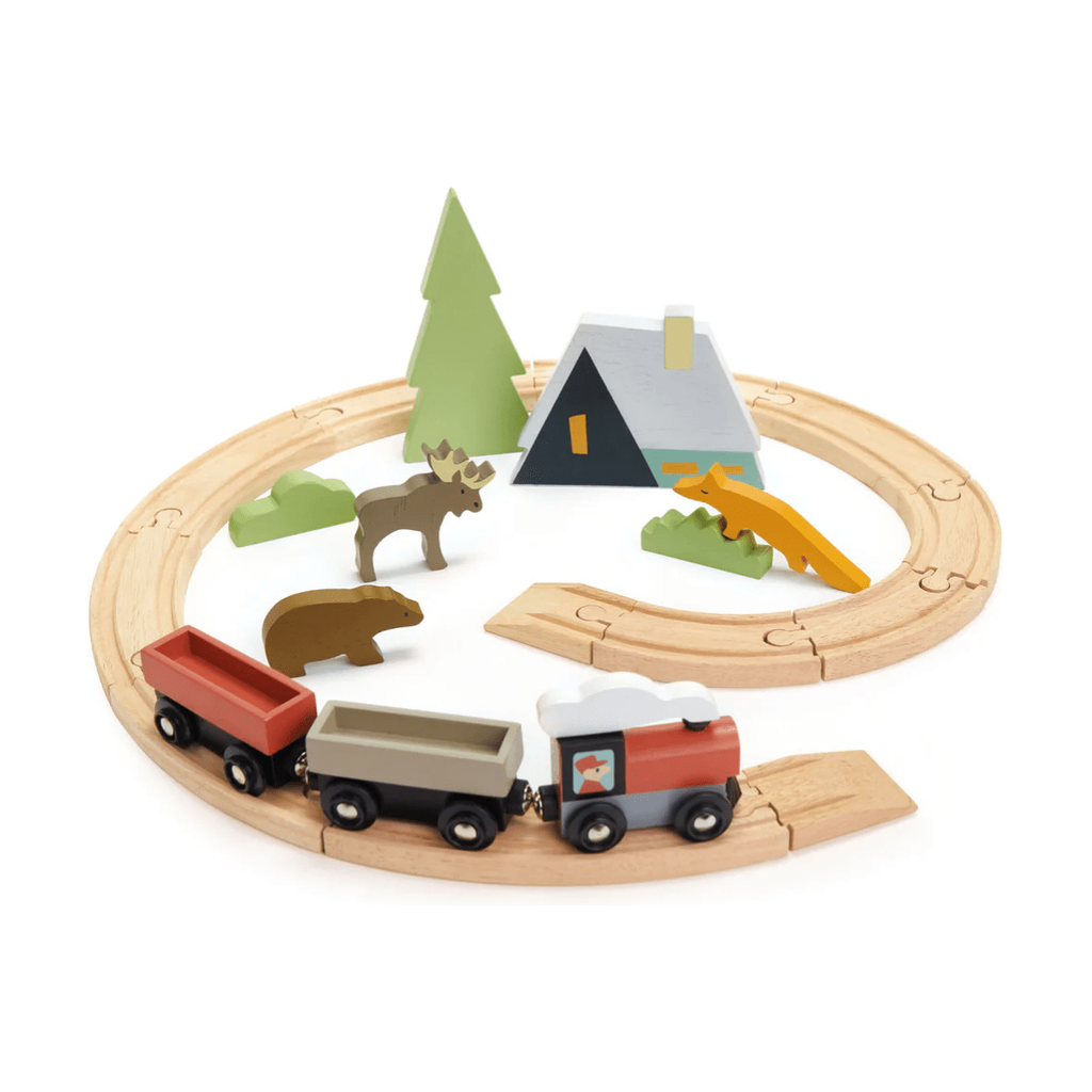 Tender Leaf Treetops Train Set