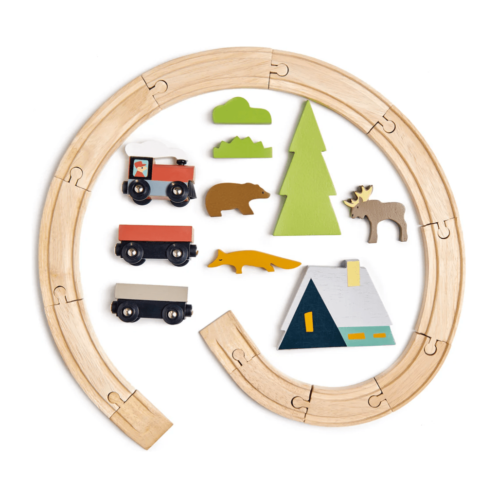 Tender Leaf Treetops Train Set
