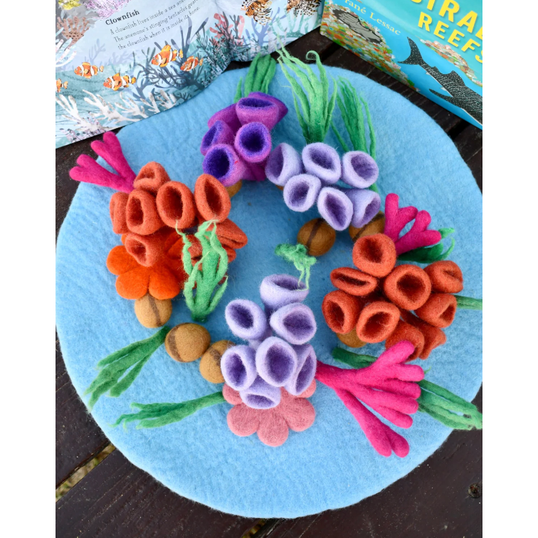 Tara Treasures Felt Coral Reef Play Mat Playscape