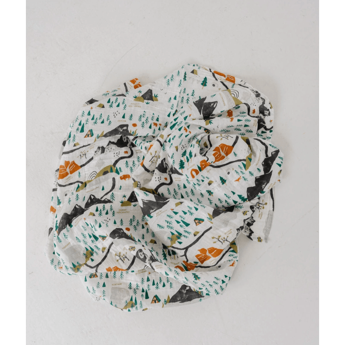 Clementine Kids National Parks Swaddle- Mini Pattern