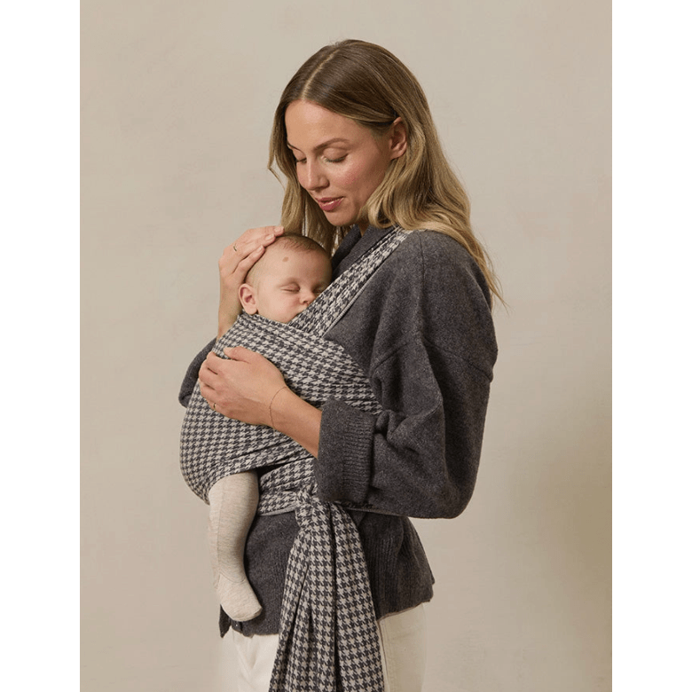 Solly Baby Wrap- Stormy Houndstooth