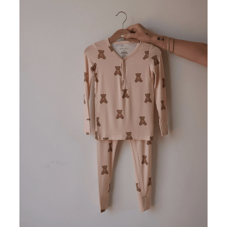 Forever French Bamboo Two Piece Pajama Set- Lottie