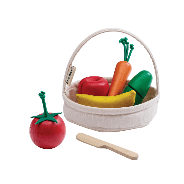 Plan Toys Farmers Market Mix Basket