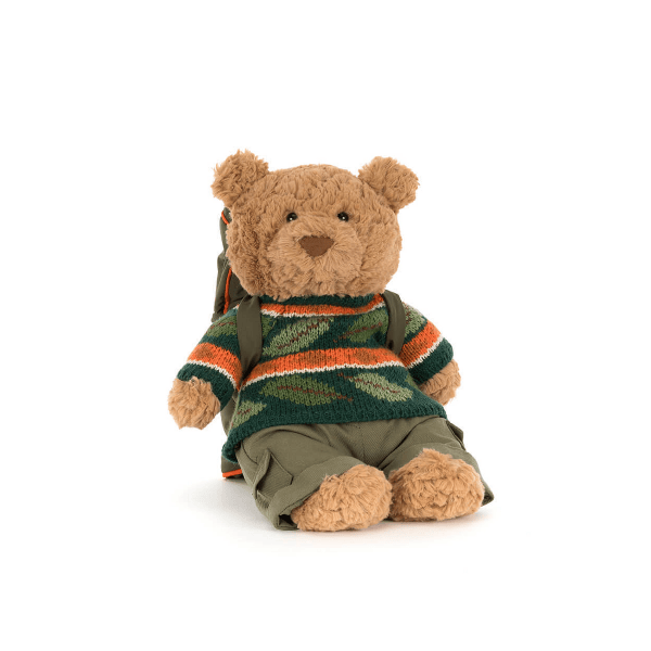 Jellycat Bartholomew Bear Hiking Outfit
