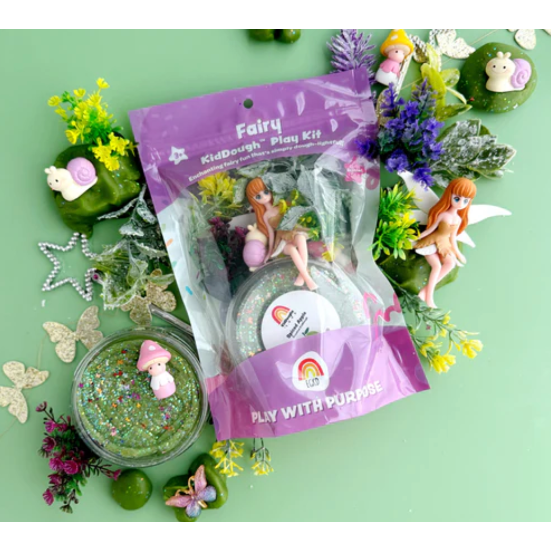 Earth Grown KidDough Play Kit- Fairy