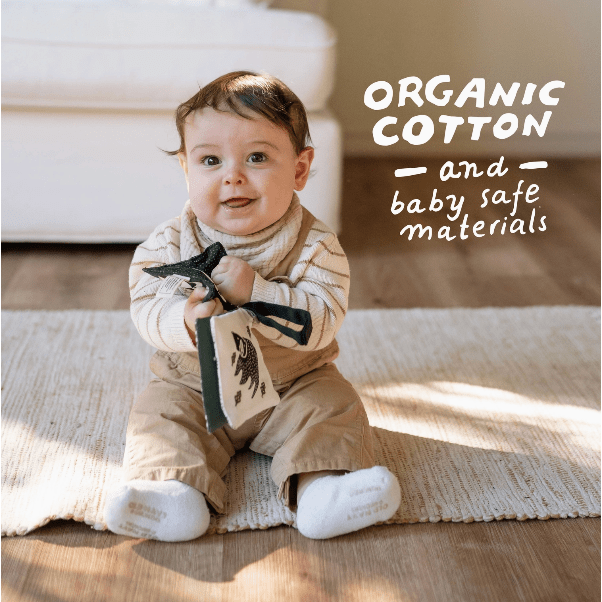 Wee Gallery Crinkle Pages Stroller Toy- Ocean