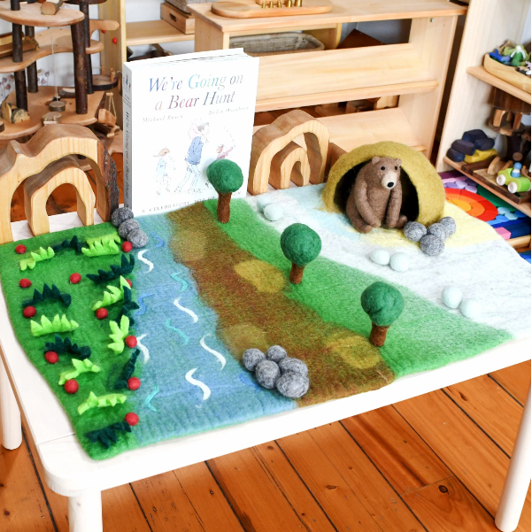 Tara Treasures Bear Hunt Play Mat Playscape