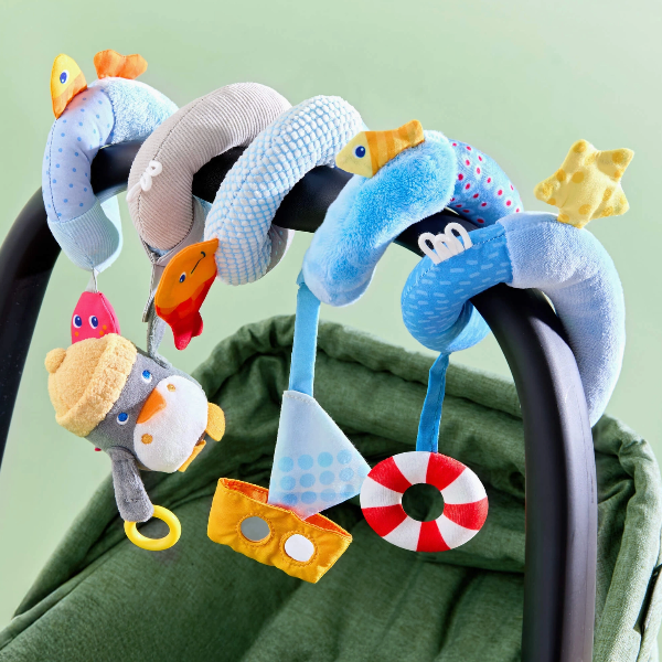 Haba Penguin Activity Spiral Stroller Toy