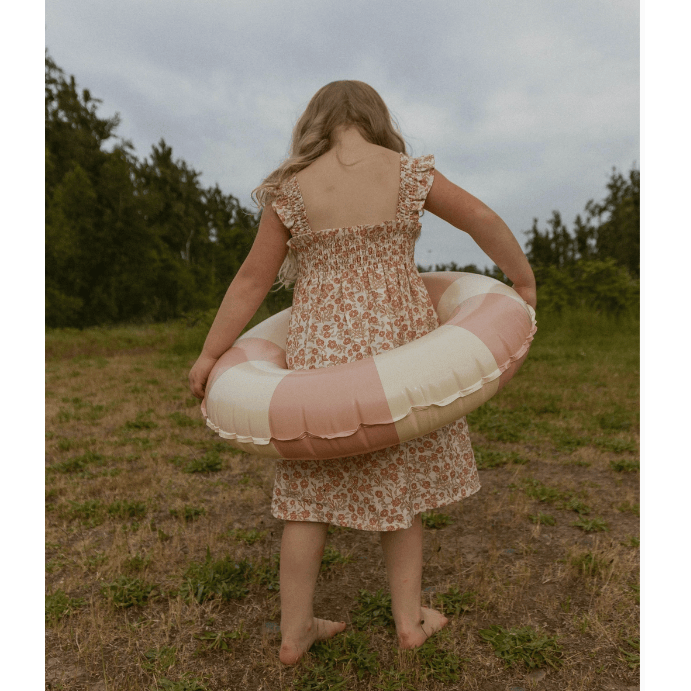 Makemake Organics Smocked Sundress- Sienna