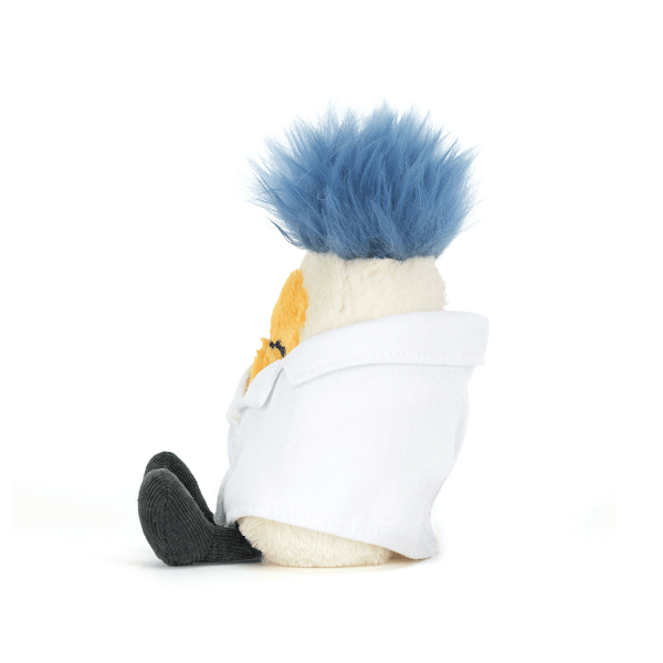 Jellycat Amuseables Boiled Egg Scientist Outfit