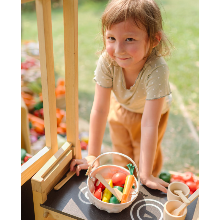 Plan Toys Farmers Market Mix Basket
