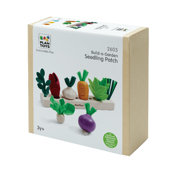 Plan Toys Build-A-Garden Seedling Patch