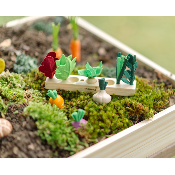 Plan Toys Build-A-Garden Seedling Patch