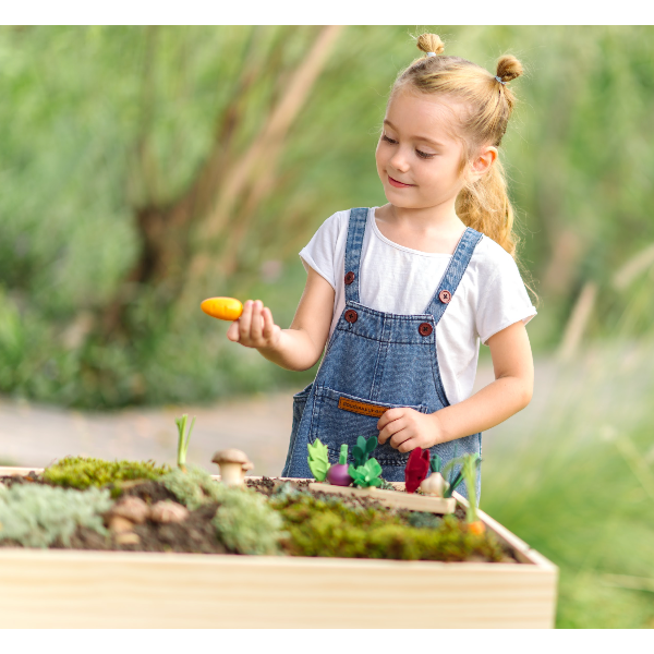 Plan Toys Build-A-Garden Seedling Patch
