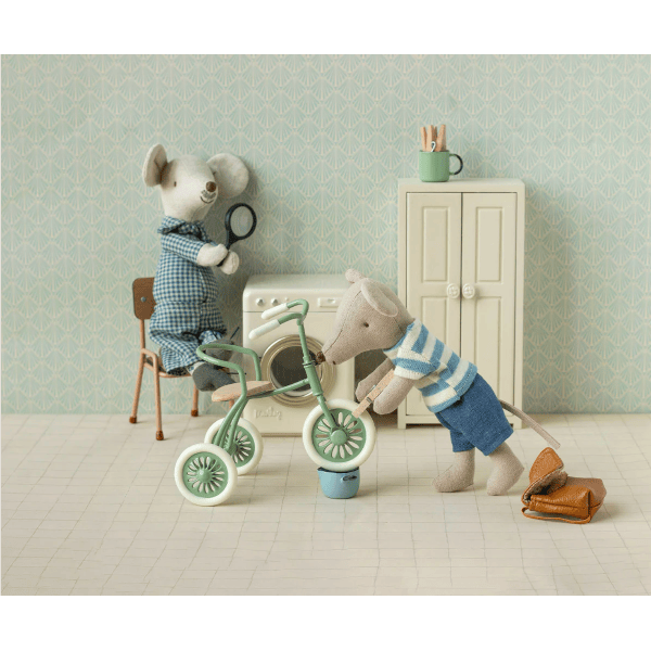 Maileg Tricycle Mouse 2026, Big Brother - Brown