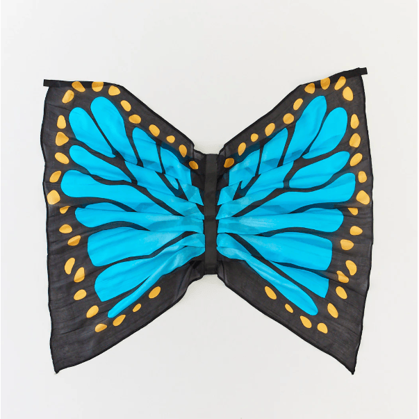 Sarah's Silks Blue Butterfly Wings