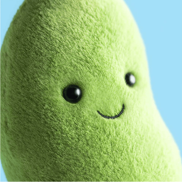 Jellycat Amuseables Soyella Edamame Bean