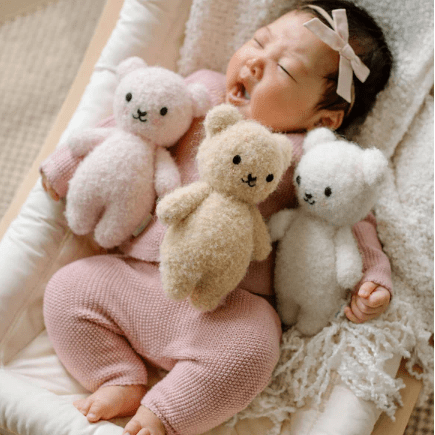 Cuddle + Kind Baby Bouclé Bear Ivory