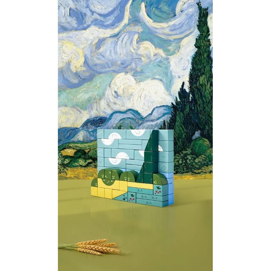 Hape - The Met - Van Gogh Building Set