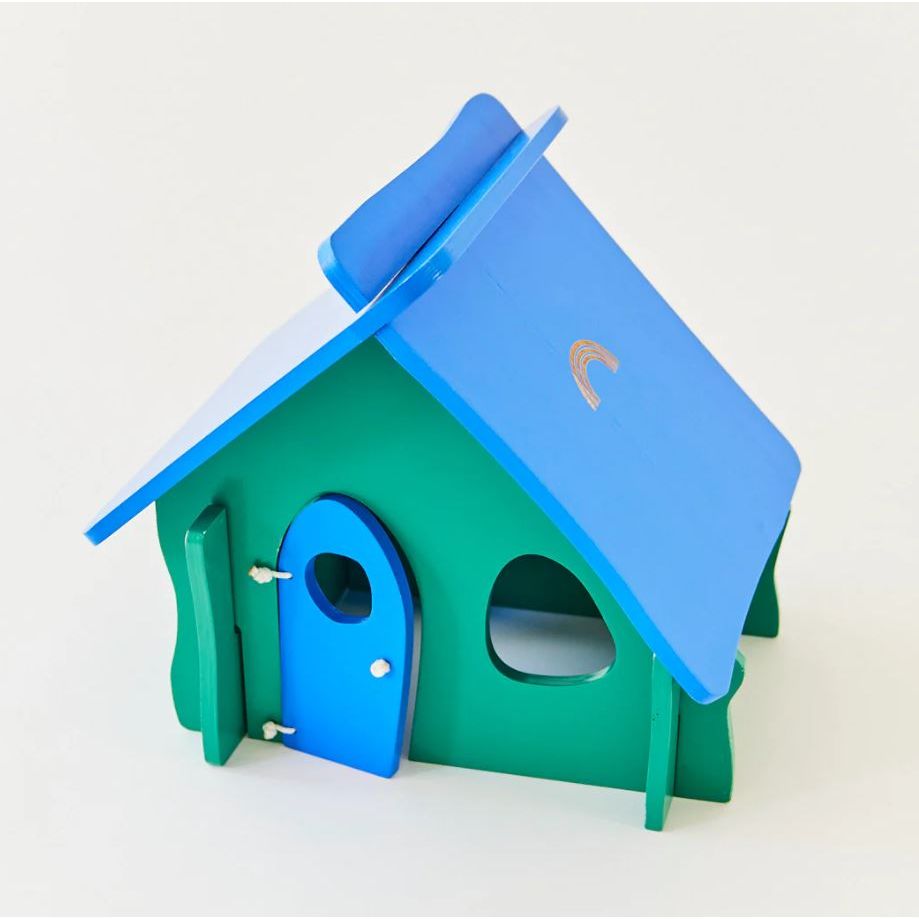 Sarah's Silks Wooden Fairy Cottage