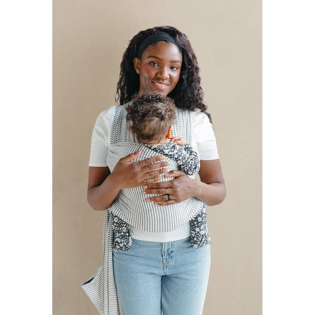 Solly Baby Wrap - Black Pinstripe