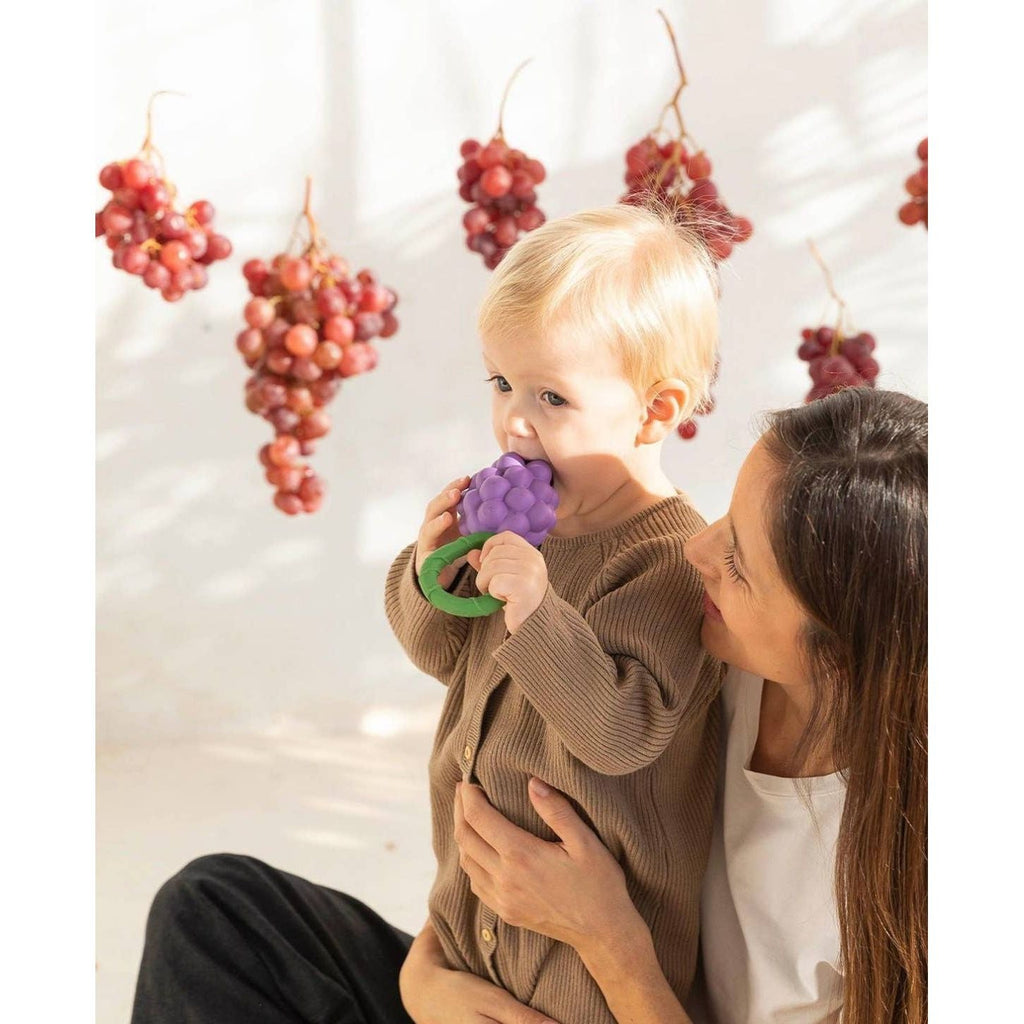 Oli & Carol Grape Rattle Toy