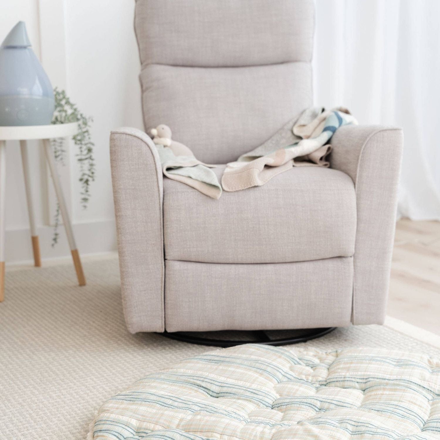 Crane Baby Charlie Farmhouse Quilted Play Mat