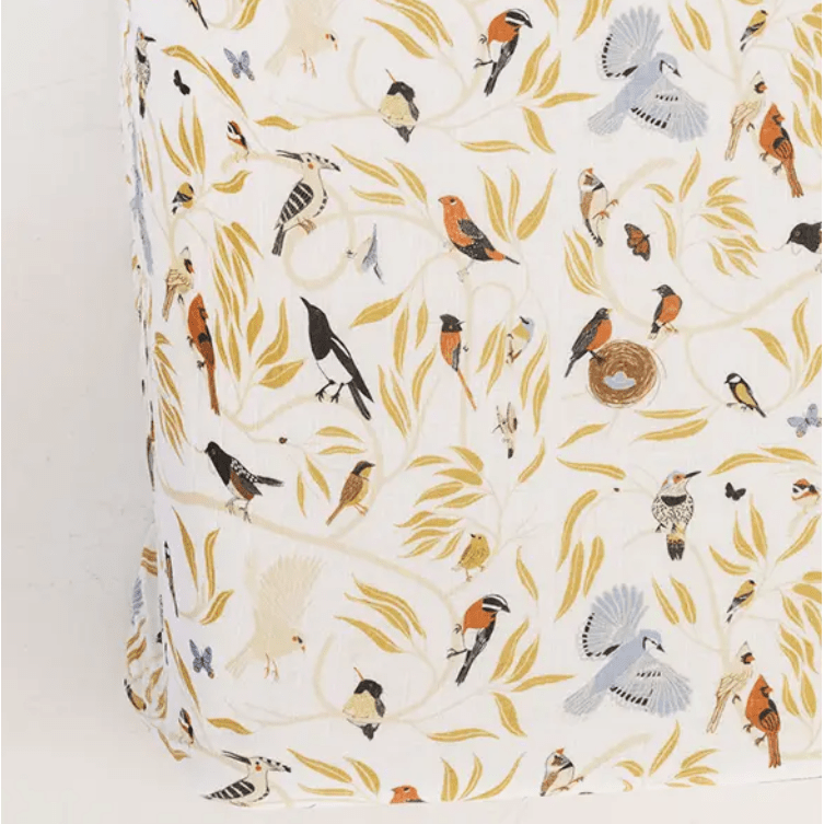 Clementine Kids For the Birds Crib Sheet