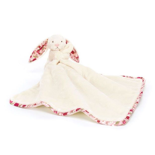 Jellycat Blossom Cream Bunny 'Berry' Soother