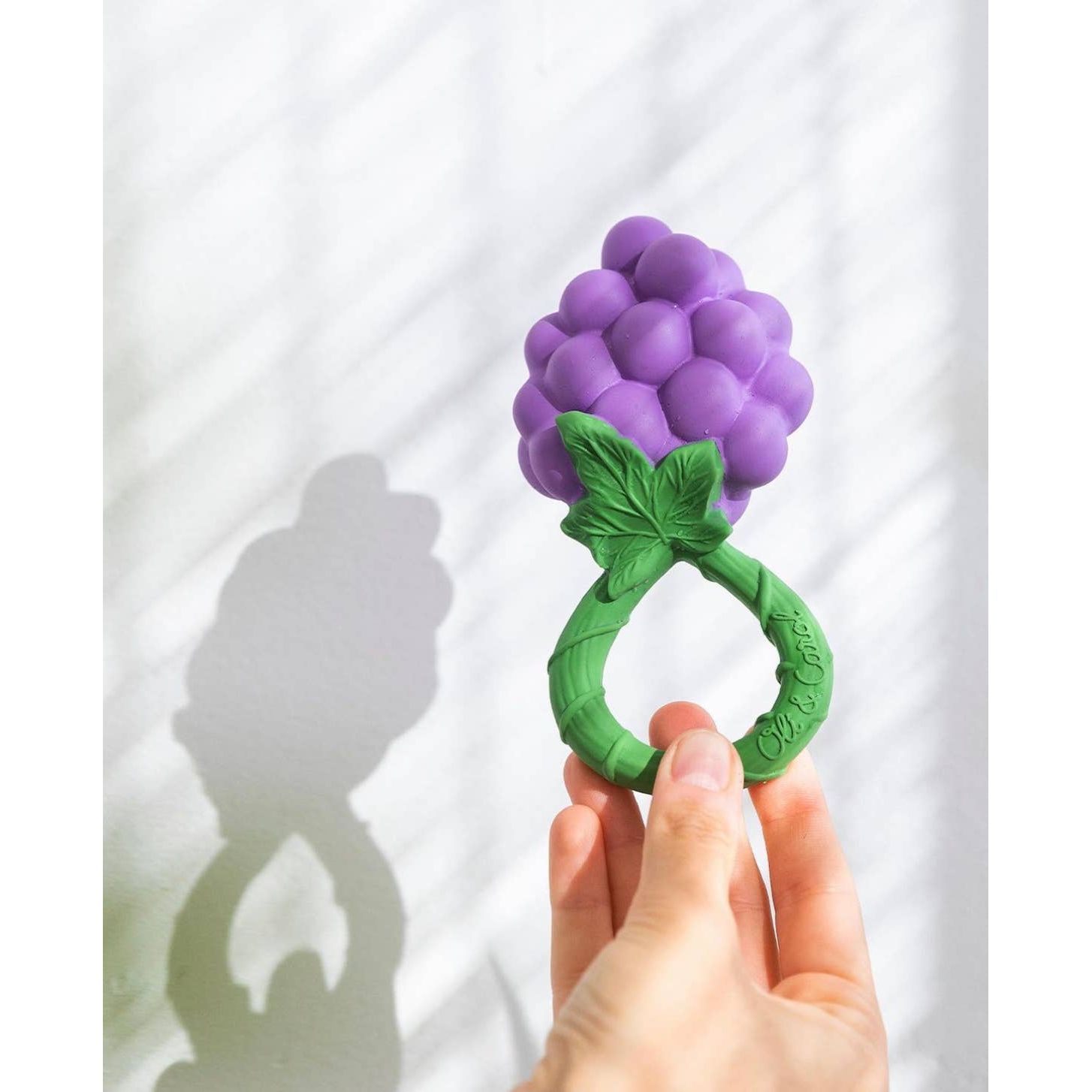 Oli & Carol Grape Rattle Toy