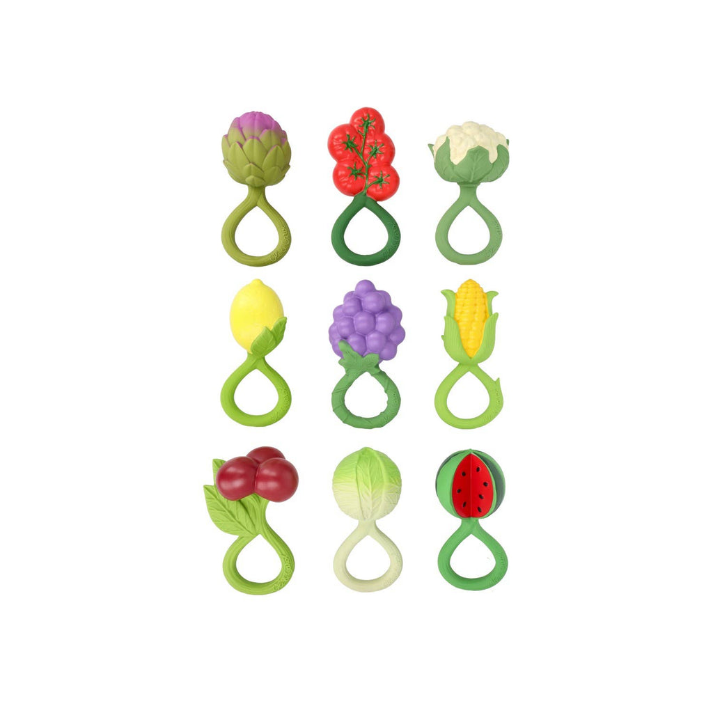 Oli & Carol Grape Rattle Toy