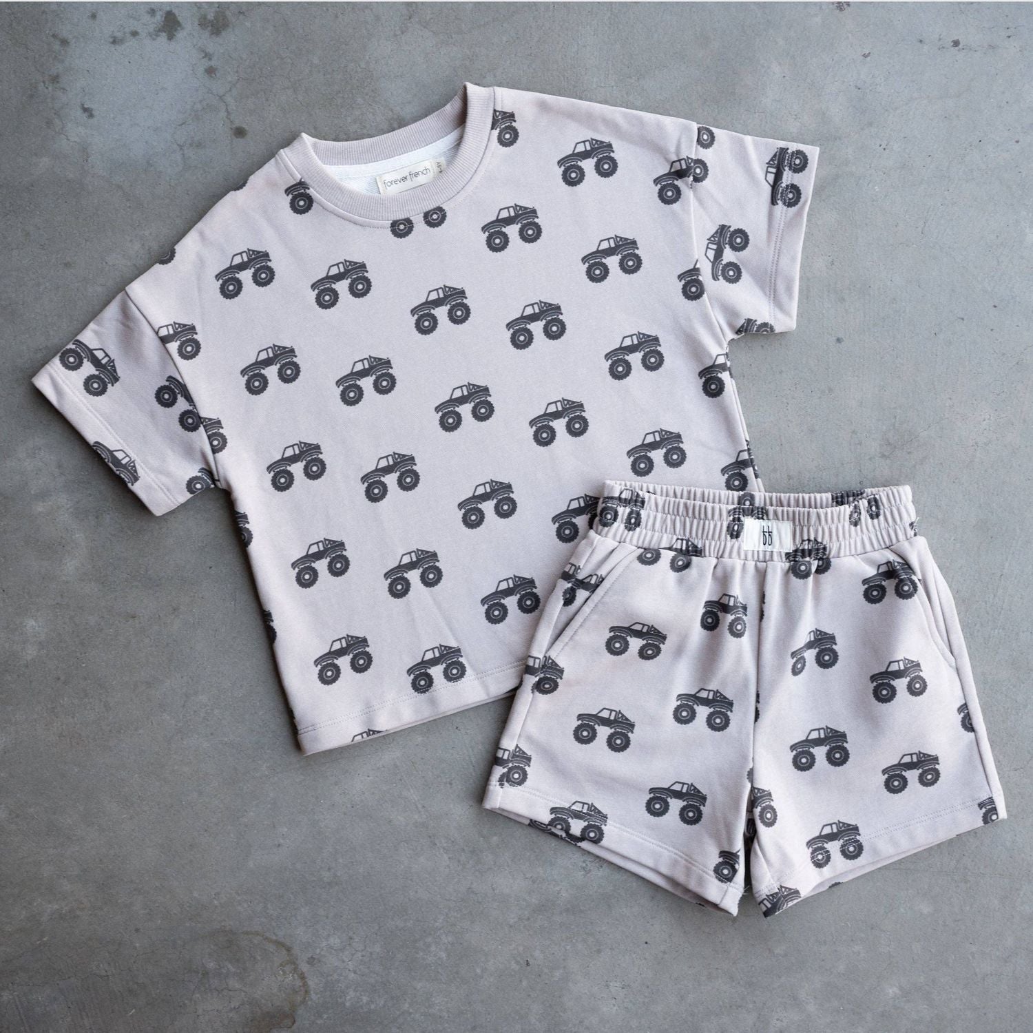 Forever French Terry Short Set | Monster Truck