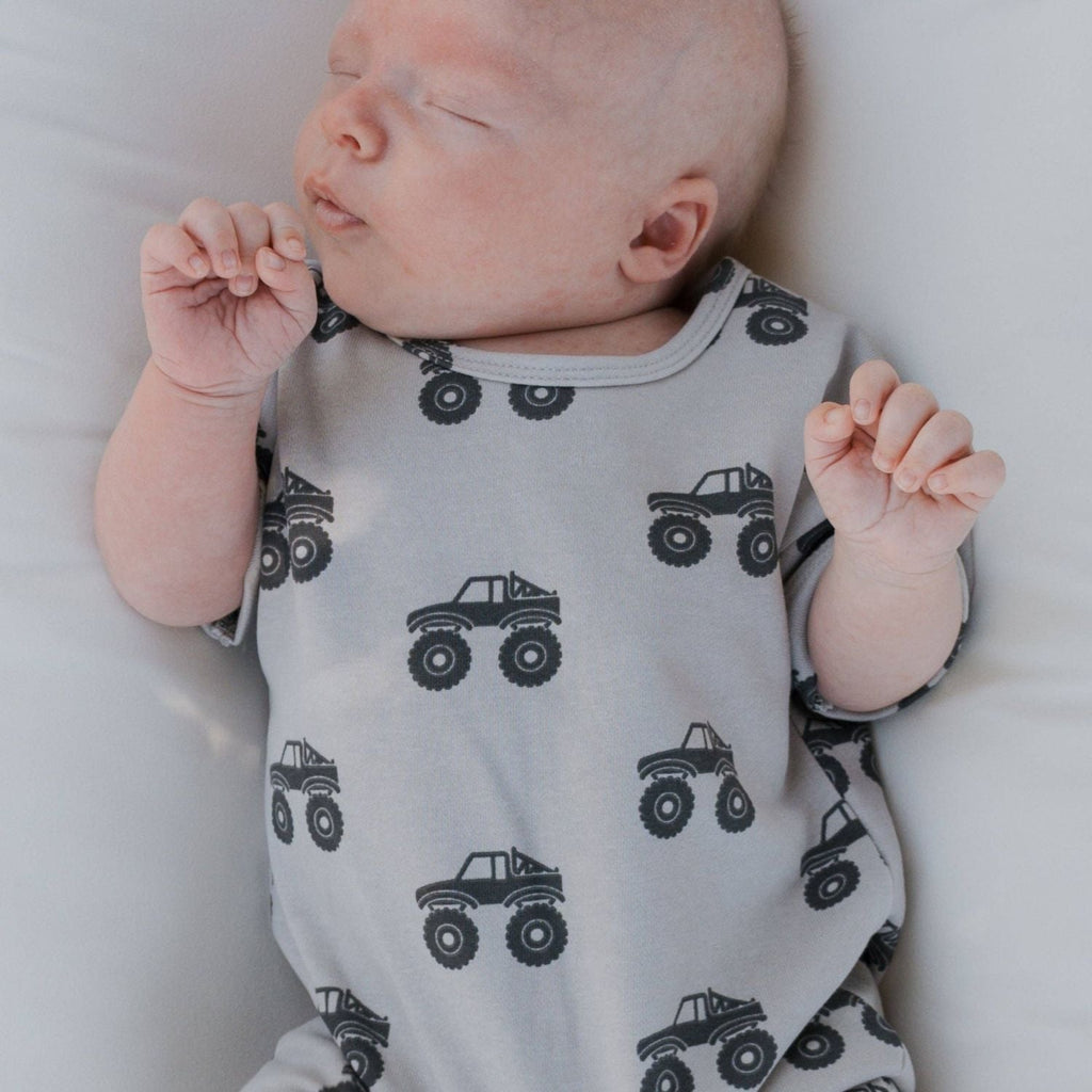 Forever French Terry Romper | Monster Truck