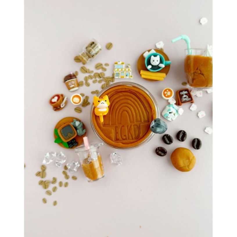 Earth Grown KidDough Cat Cafe Play Kit