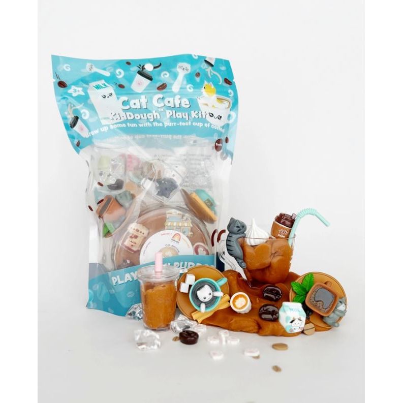 Earth Grown KidDough Cat Cafe Play Kit