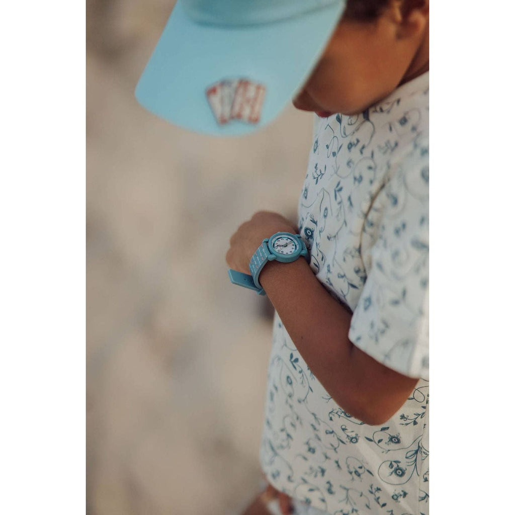 Grech & Co Classic Watch | Silicone + Stainless Steel | Lille Cottage Club: Go Fish