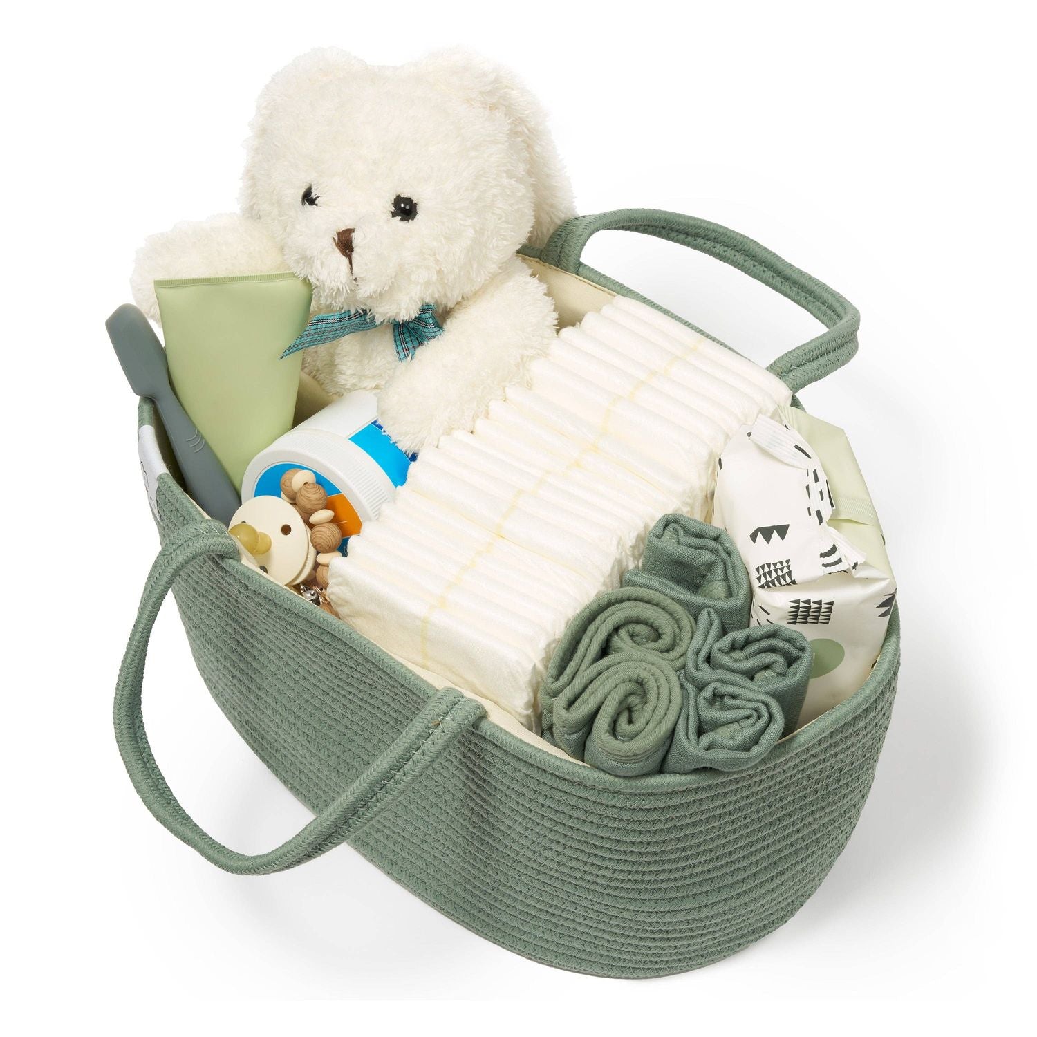 Natemia Rope Diaper Caddy