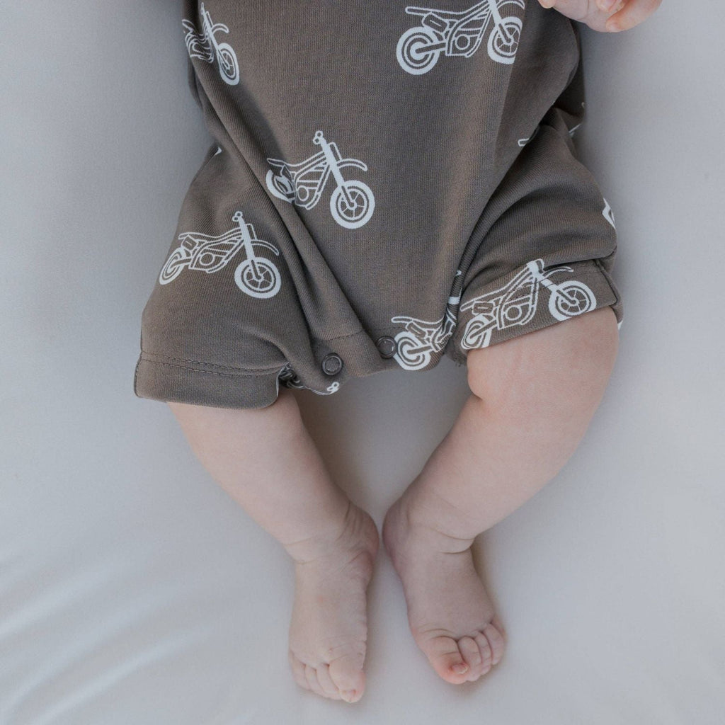 Forever French Terry Romper | Dirt Bike