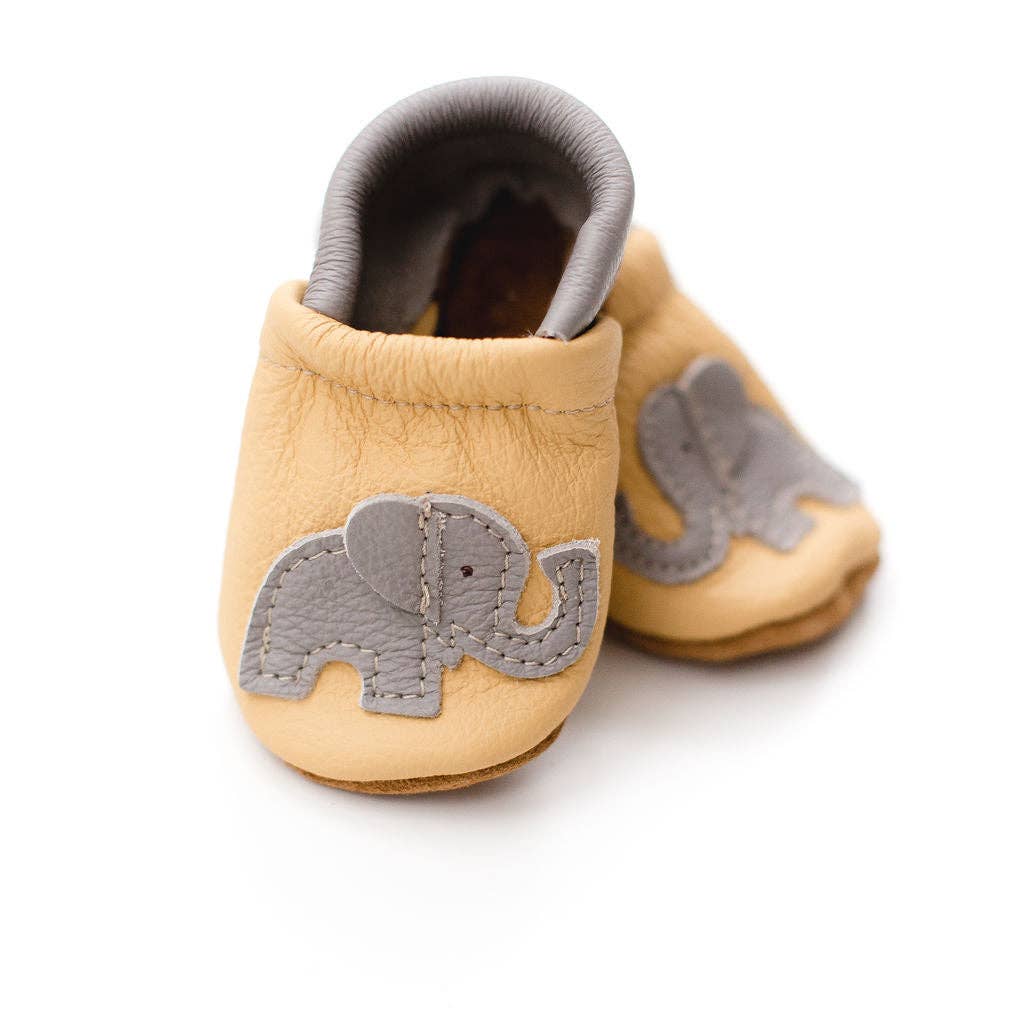 Starry Knight Yellow Elephant Moccasins