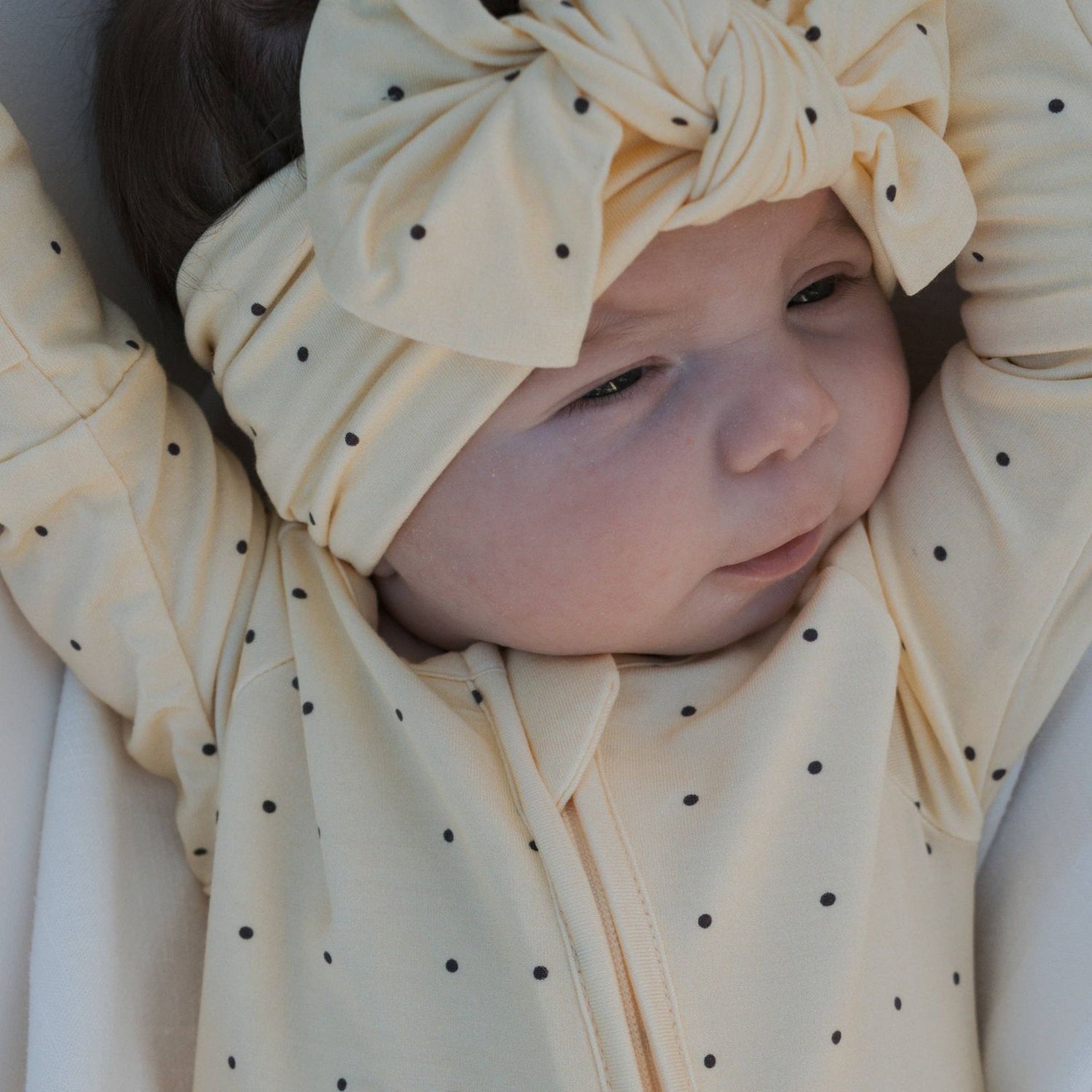 Forever French Baby - Bamboo Zip Pajamas - Veda