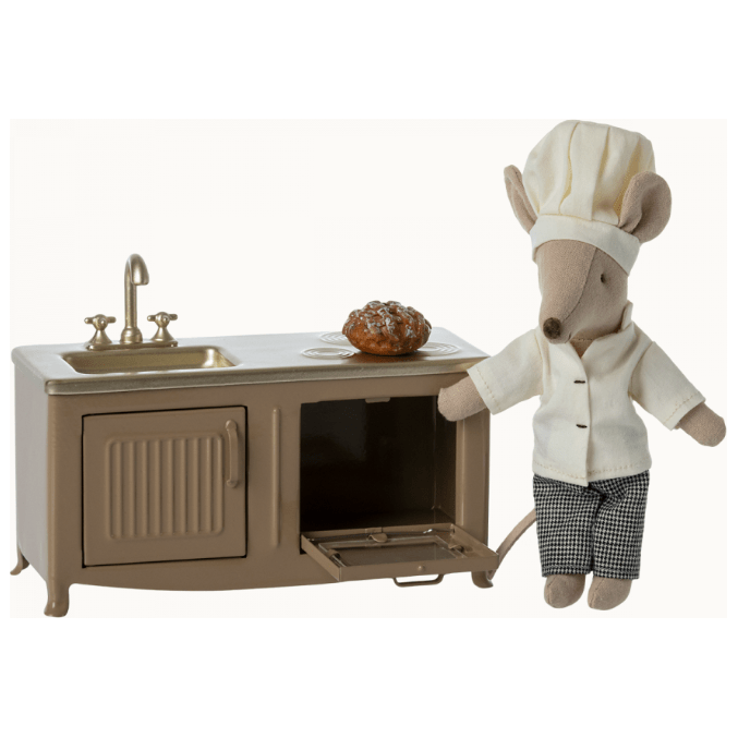 Maileg Kitchen, Mouse - Light brown