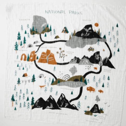 Clementine Kids National Parks Swaddle