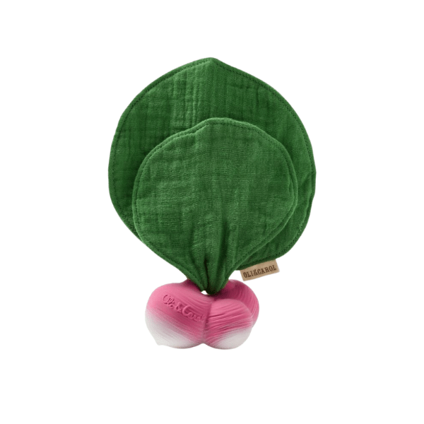Oli & Carol Ramona the Radish Mini Doudou Teether