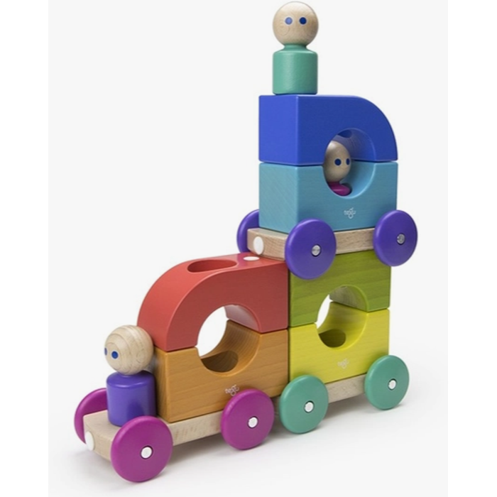 Tegu Magnetic Tram Rainbow